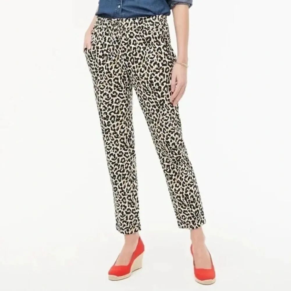 J.Crew Leopard Print Pants